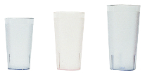 GLASS PLASTIC 8OZ CLEAR #4051363 - Glasses